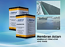 İzopak Membran Altı Sürme Astarı 18 Kg Teneke