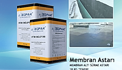 İzopak Membran Altı Sürme Astarı 18 Kg Teneke