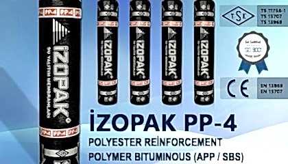 İzopak PP-4 Polyester Reinforcement Polymer Bıtumınous (App / Sbs)