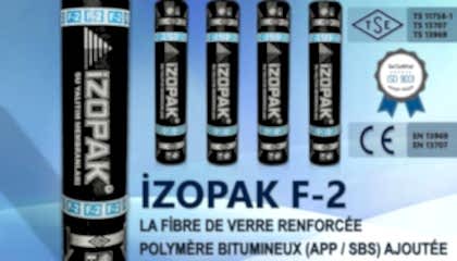 İzopak F-2 La Fibre De Verre Renforcée Polymère Bıtumıneux (App / Sbs)