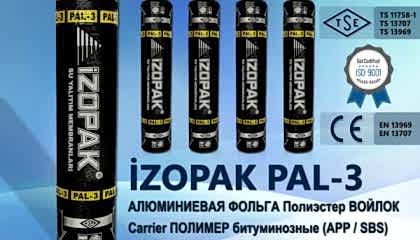 İzopak PAL-3 Алюминиевая Фольга Полиэстер Войлок Carrier Полимер Битуминозные