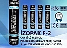 İzopak F2 Fibrocam Taşıyıcılı Bitümlü Su Yalıtım Membranı