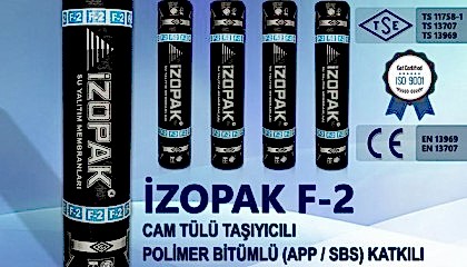İzopak F-2 Cam Tülü Taşıyıcılı Polimer Bitümlü (App / Sbs) Katkılı