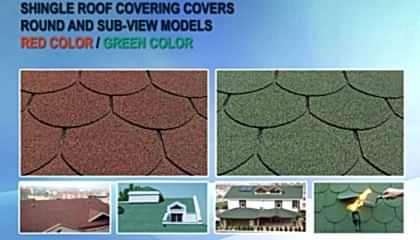 İzopak Shingle Roof Coating (Red / Green)