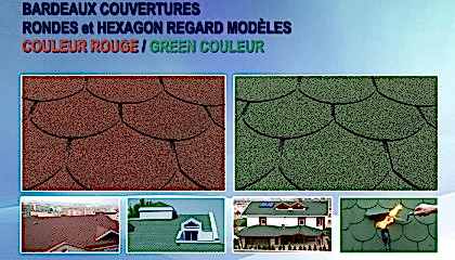 Shingles İzopak (Rouge / Vert)