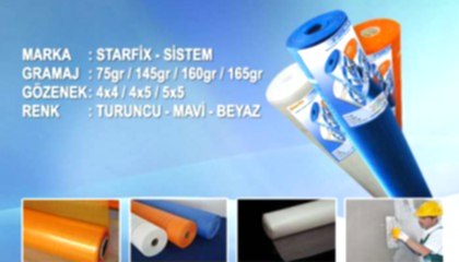 Starfix ve Sistem Mantolama Sıva Filesi